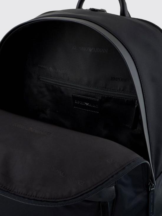26FW 엠포리오 아르마니 백팩 EM001795AF28784 UC001 Black - EMPORIO ARMANI