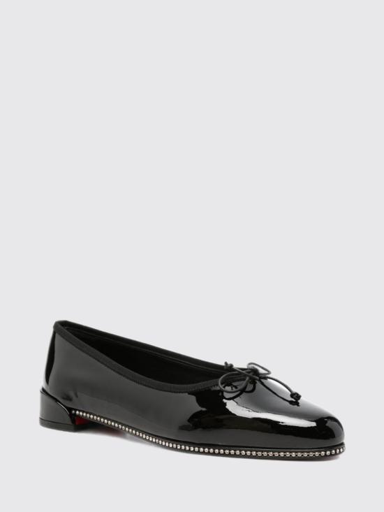 26FW 크리스챤 루부탱 플랫 슈즈 3260595 B439 Black - CHRISTIAN LOUBOUTIN