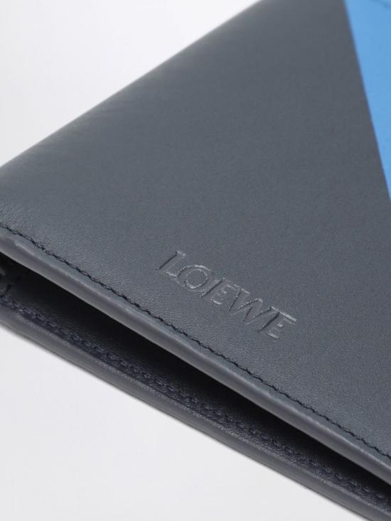 26FW 로에베 플래그 바이폴드 지갑 C643302X37 0095 Navy - LOEWE