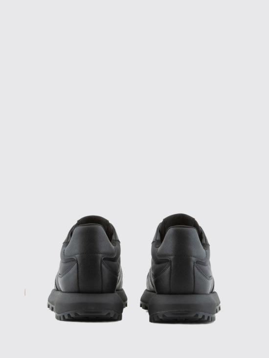 26FW 엠포리오 아르마니 스니커즈 EM003738AF19532 MC005 Black - EMPORIO ARMANI
