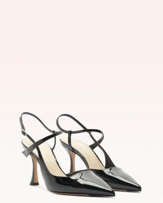  알렉산더버만 샌들 Alexandre Birman 티타 랩 85 힐 블랙 - ALEXANDRE BIRMAN