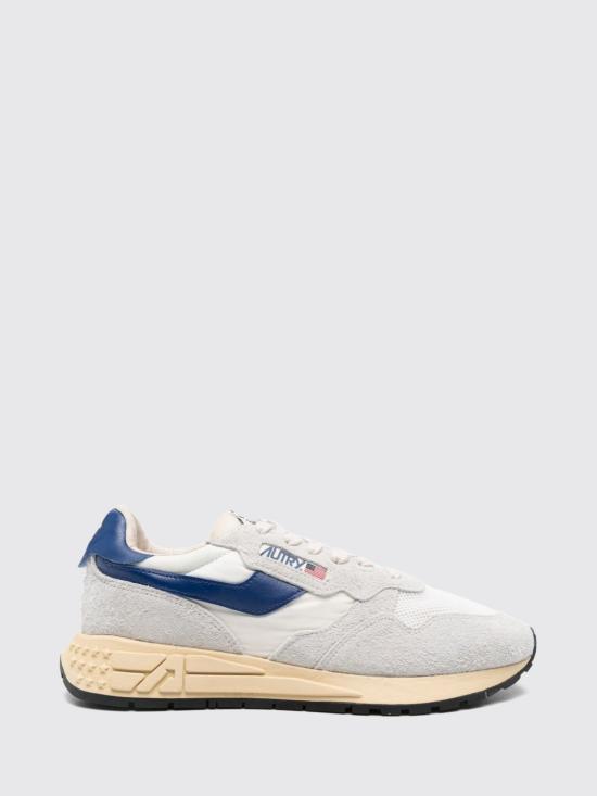 26FW 오트리 릴윈드 로우 나일론 스웨이드 스니커즈 WWLM UT01 White 2