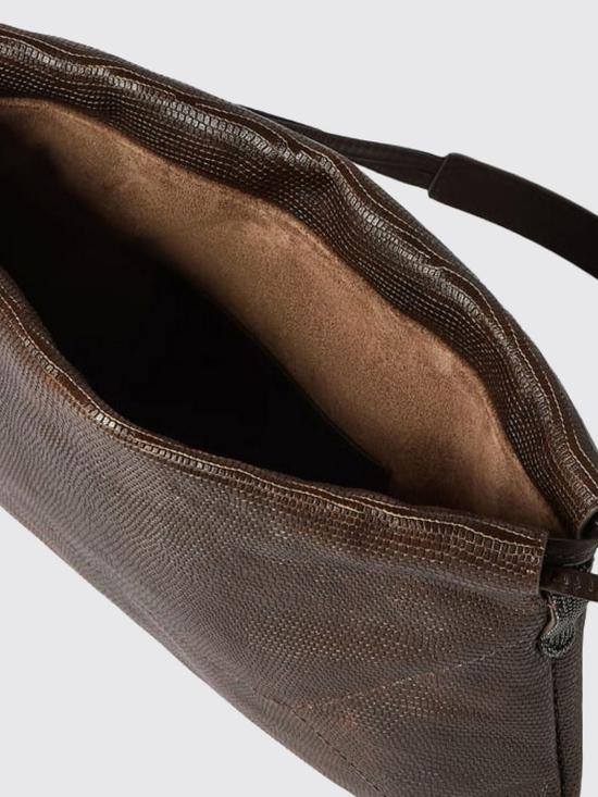 26FW 브루넬로 쿠치넬리 숄더백 MBLZB2808 C8279 Brown - BRUNELLO CUCINELLI