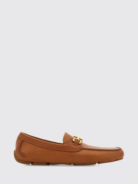26FW 살바토레 페라가모 간치니 드라이빙 슈즈 02C398 794903 173 Beige