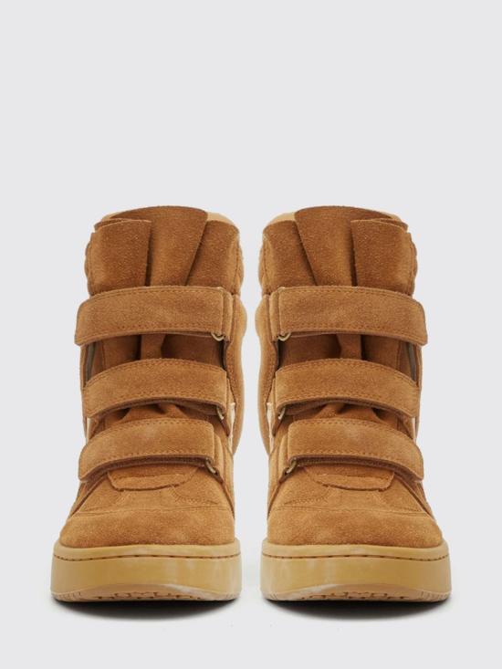 26FW 이자벨마랑 베켓 웨지 스니커즈 BK0010FAB3E04S 50CO Brown - ISABEL MARANT