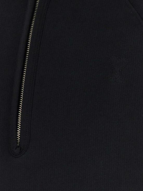 26FW 아미 긴팔 티셔츠 USW798747 001 Black - AMI