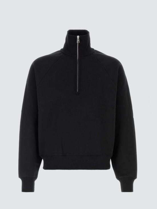 26FW 아미 긴팔 티셔츠 USW798747 001 Black - AMI