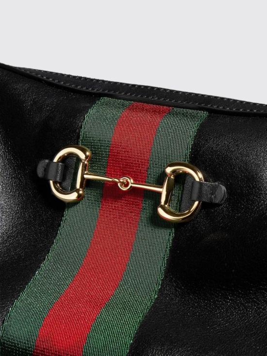 26FW 구찌 홀스빗 웹 스몰 카메라 백 A008PZAAGIQ 1053 Black - GUCCI