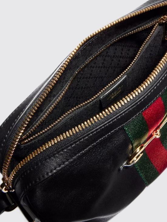 26FW 구찌 홀스빗 웹 스몰 카메라 백 A008PZAAGIQ 1053 Black - GUCCI