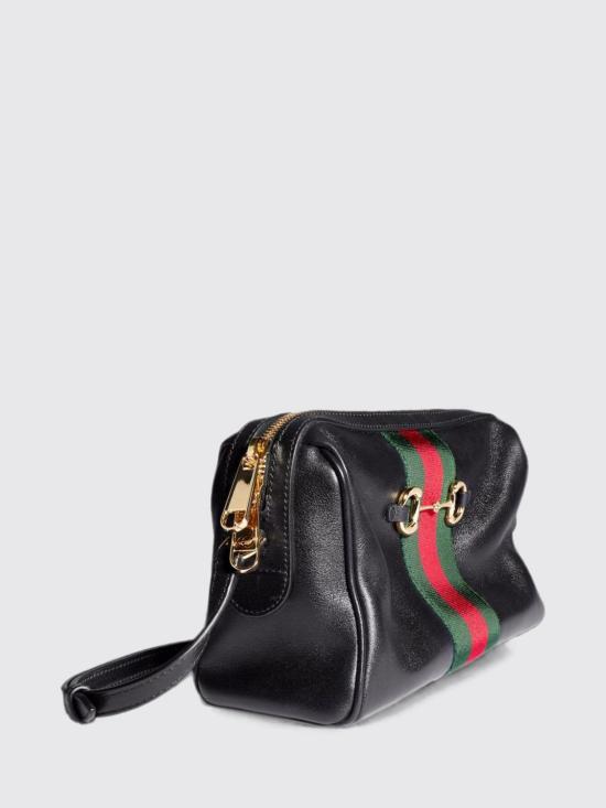 26FW 구찌 홀스빗 웹 스몰 카메라 백 A008PZAAGIQ 1053 Black - GUCCI