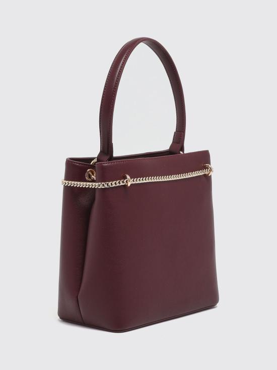 26FW 트윈셋 토트백 262TD8010 00020 Burgundy - TWINSET