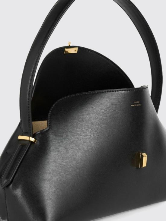 26FW 토템 숄더백 263WAL0127LE0025 001 Black - TOTEME