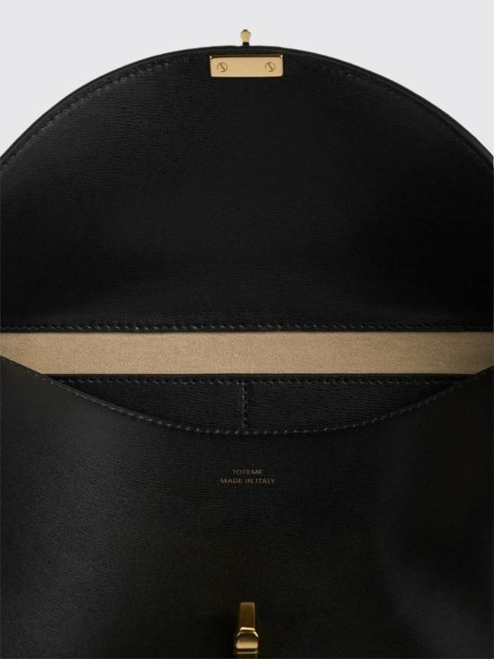 26FW 토템 숄더백 263WAL0127LE0025 001 Black - TOTEME