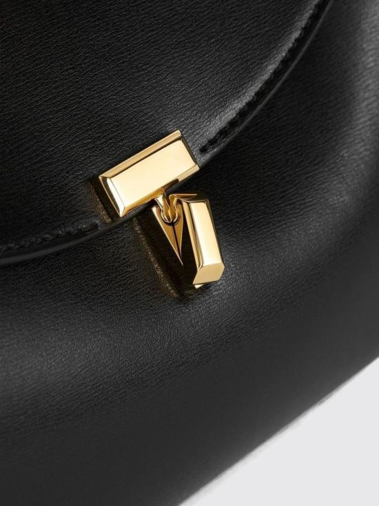 26FW 토템 숄더백 263WAL0127LE0025 001 Black - TOTEME