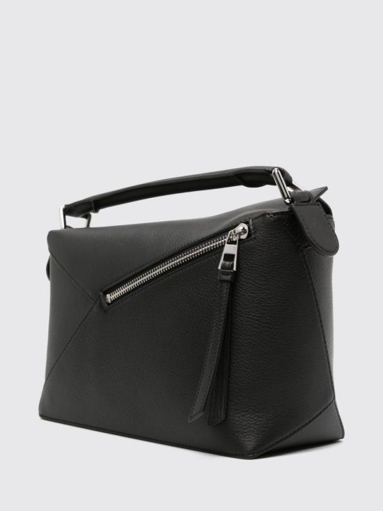 26FW 로에베 소프트 그레인 카프스킨 스몰 퍼즐 엣지 백 A510P60XAW 1100 Black - LOEWE