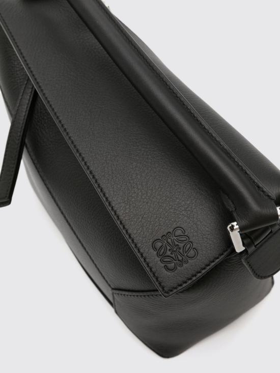 26FW 로에베 소프트 그레인 카프스킨 스몰 퍼즐 엣지 백 A510P60XAW 1100 Black - LOEWE