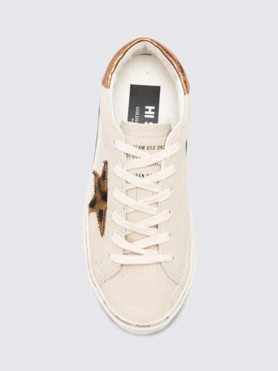 26FW 골든구스 하이스타 스니커즈 GWF00118F00875815992 Ecru - GOLDEN GOOSE