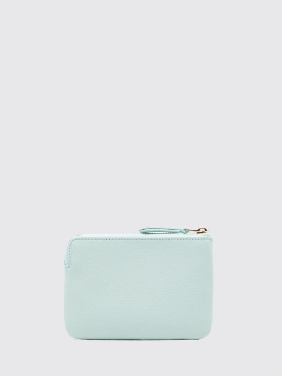 26FW 셀린느 서플 그레인 카프스킨 트리옹프 스탬핑 코인 펄스 L100K2O54 GLA4 Blue - CELINE