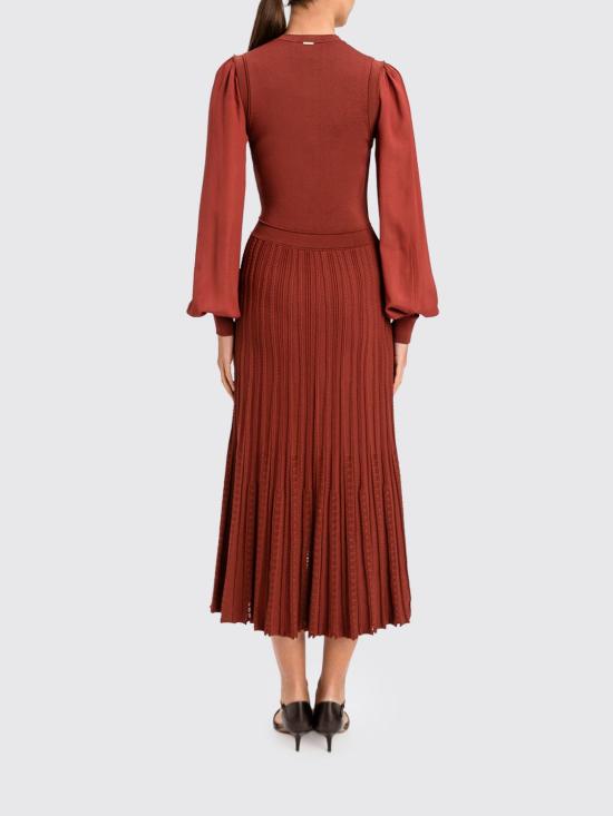 26FW 트윈셋 롱 원피스 262TP3082 06501 Cherry - TWINSET