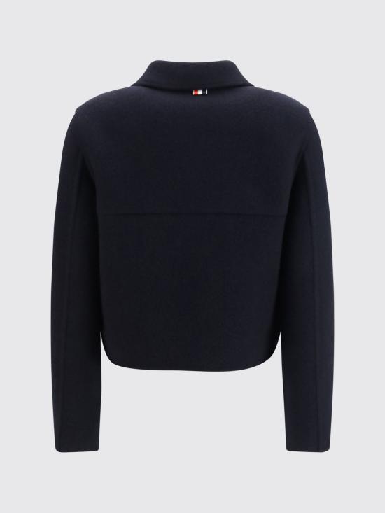 26FW 톰브라운 코트 FBC965SF1163 415 Navy - THOM BROWNE