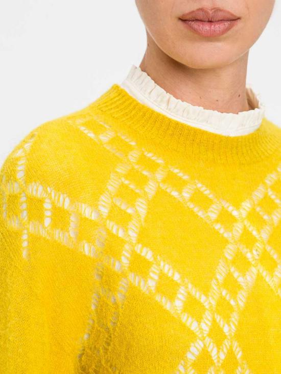 26FW 트윈셋 스웨터 262TP3370 13735 Yellow - TWINSET