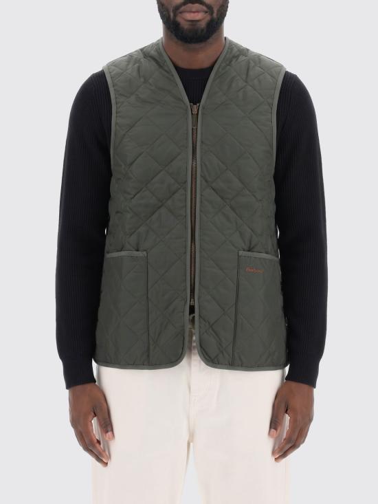 26FW 바버 퀼티드 집 라이너 MLI0001 GN91 Green