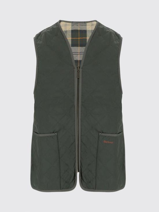 26FW 바버 퀼티드 집 라이너 MLI0001 GN91 Green - BARBOUR
