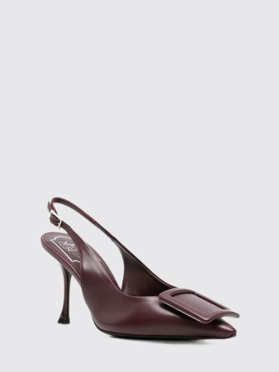 26FW 로저비비에 힐/펌프스 RVW8304578091T R805 Burgundy - ROGER VIVIER
