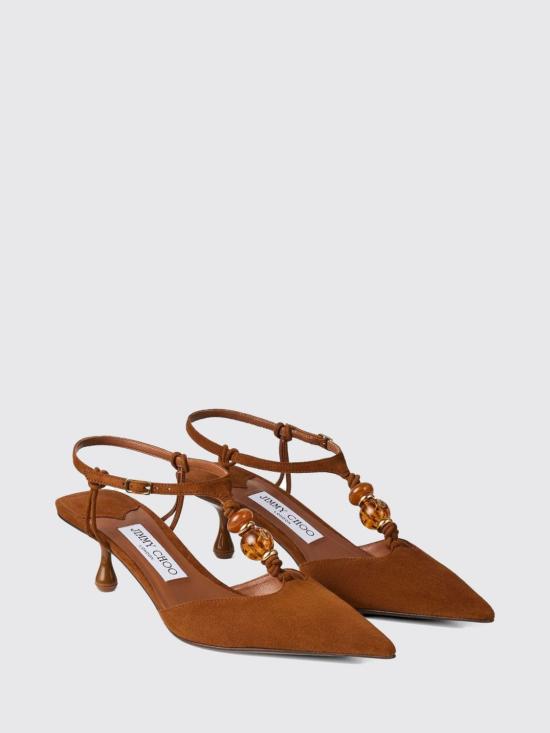26FW 지미추 힐/펌프스 LAURI50 IPVTANMIX Brown - JIMMY CHOO