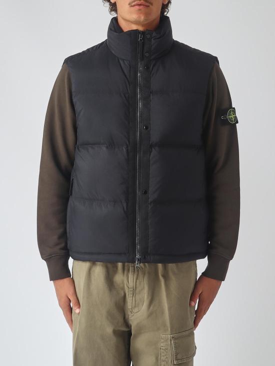 26FW 스톤 아일랜드 베스트 G100004S0483 V0029 Black