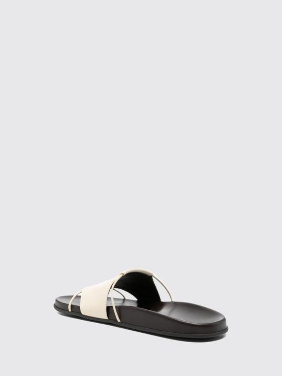 26FW 더로우 비비안 슬라이드 F1792SN65C LIV White - THE ROW