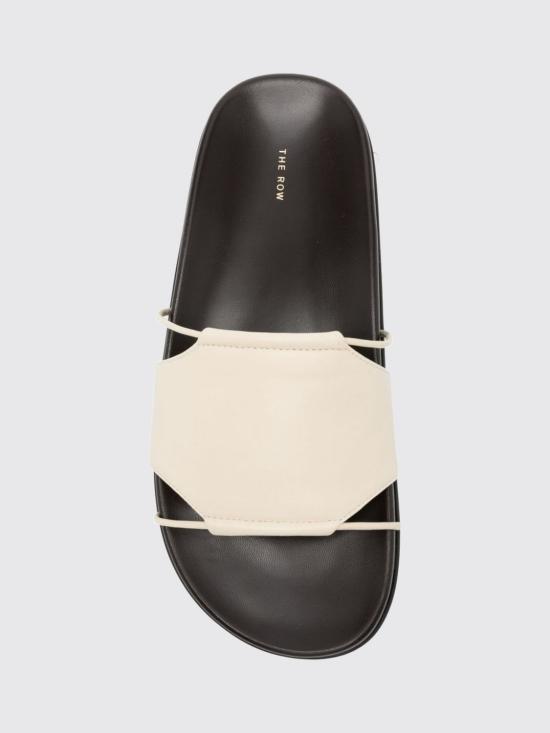 26FW 더로우 비비안 슬라이드 F1792SN65C LIV White - THE ROW