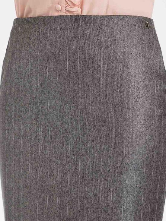 26FW 액티튜드 트윈세트 스커트 262AP2434 13684 Charcoal - ACTITUDE TWINSET