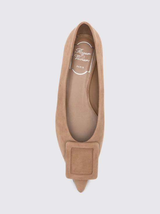 26FW 로저비비에 플랫 슈즈 RVW82445500HR0 S812 Brown - ROGER VIVIER