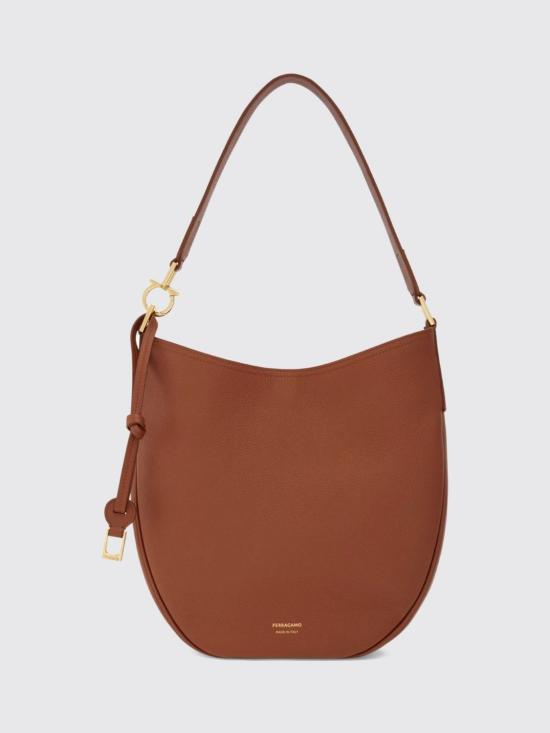 26FW 살바토레 페라가모 미디엄 호보백 21A170 785031 006 Brown