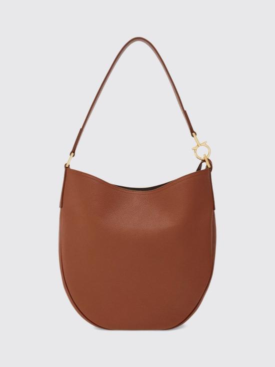 26FW 살바토레 페라가모 미디엄 호보백 21A170 785031 006 Brown - SALVATORE FERRAGAMO