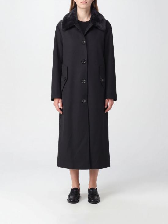 26FW 아워레가시 툰드라 버진 울 코트 W4261TCB Black