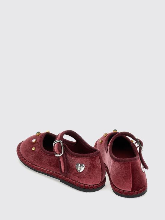 26FW [키즈] 모나리자 슈즈 8CH0138781 0069 Burgundy - MONNALISA