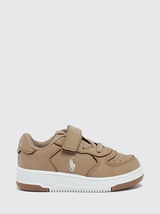 26FW [키즈] 폴로 랄프로렌 스니커즈 RL01168 270 Cream
