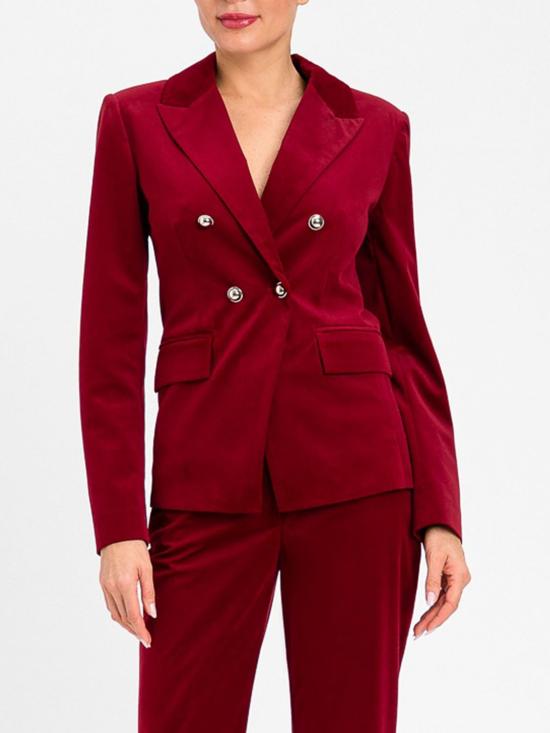 26FW 액티튜드 트윈세트 자켓 262AP2270 13643 Burgundy