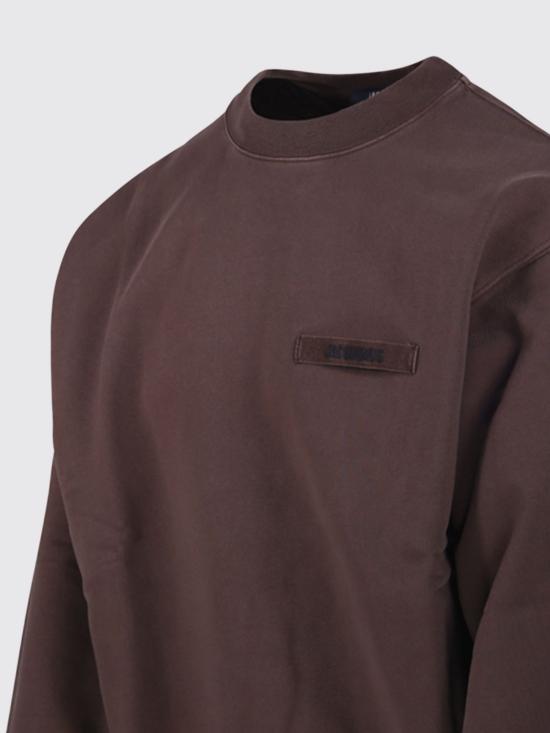 26FW 자크뮈스 그로그랭 스웨트 셔츠 SSM00206AJ00126 850 Brown - JACQUEMUS