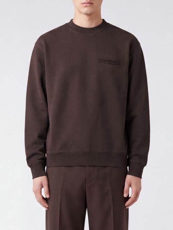 26FW 자크뮈스 그로그랭 스웨트 셔츠 SSM00206AJ00126 850 Brown