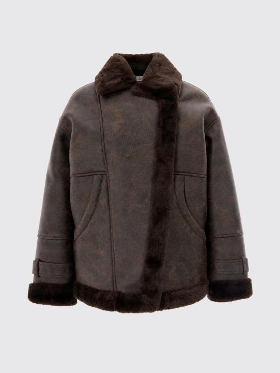 26FW 리우조 코트 WF6328E1152 L9239 Brown - LIU JO