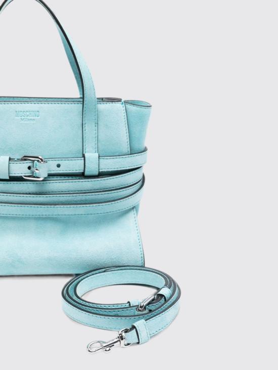 26FW 모스키노 토트백 MC4011PP1POF0 70A Blue - MOSCHINO