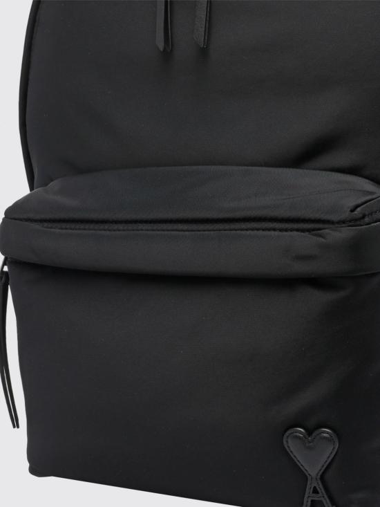 26FW 아미 나일론 마르셀 백팩 ULL728AW0001 001 Black - AMI