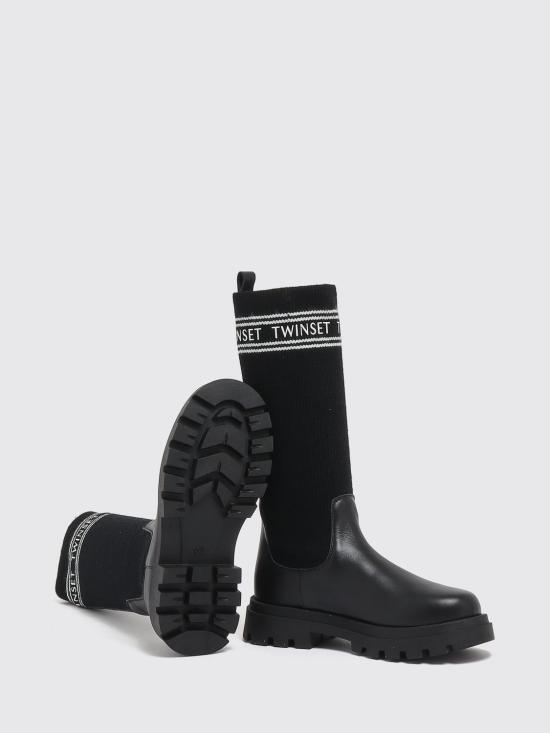 26FW [키즈] 트윈셋 슈즈 262GCJ01G 00006 Black - TWINSET