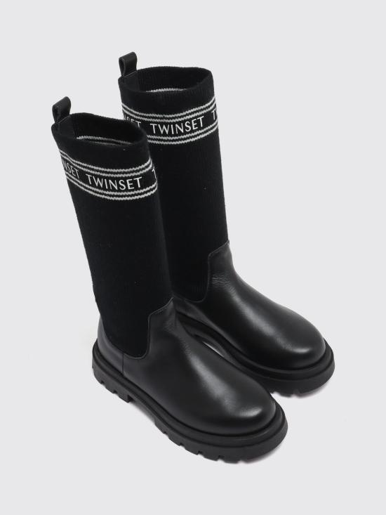 26FW [키즈] 트윈셋 슈즈 262GCJ01G 00006 Black - TWINSET