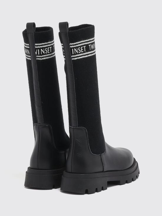 26FW [키즈] 트윈셋 슈즈 262GCJ01G 00006 Black - TWINSET