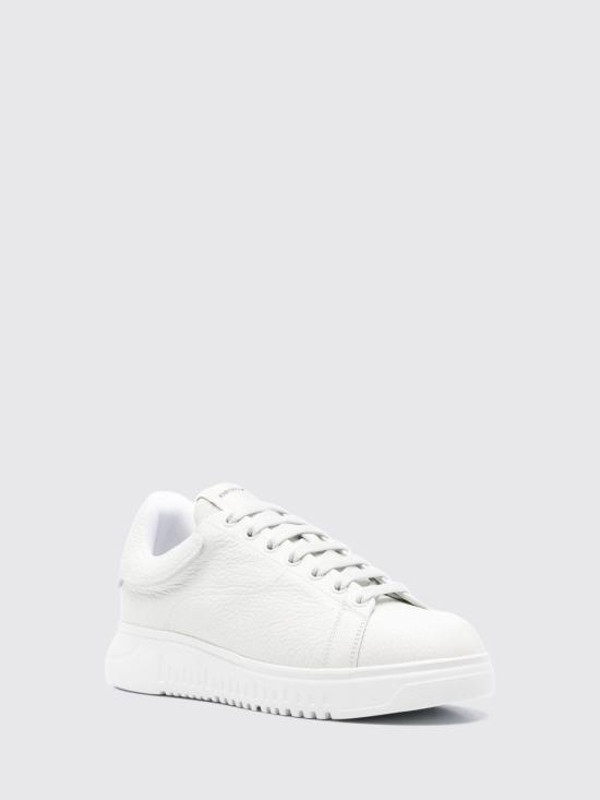 26FW 엠포리오 아르마니 스니커즈 EM003663AF19999 U0001 White - EMPORIO ARMANI