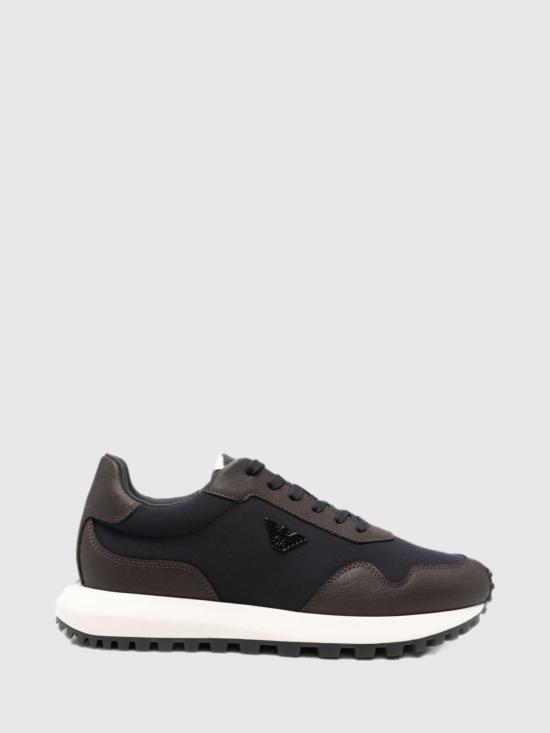 26FW 엠포리오 아르마니 스니커즈 EM003738AF19532 M6494 Navy